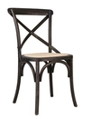 Стул Cross Back Black Brush