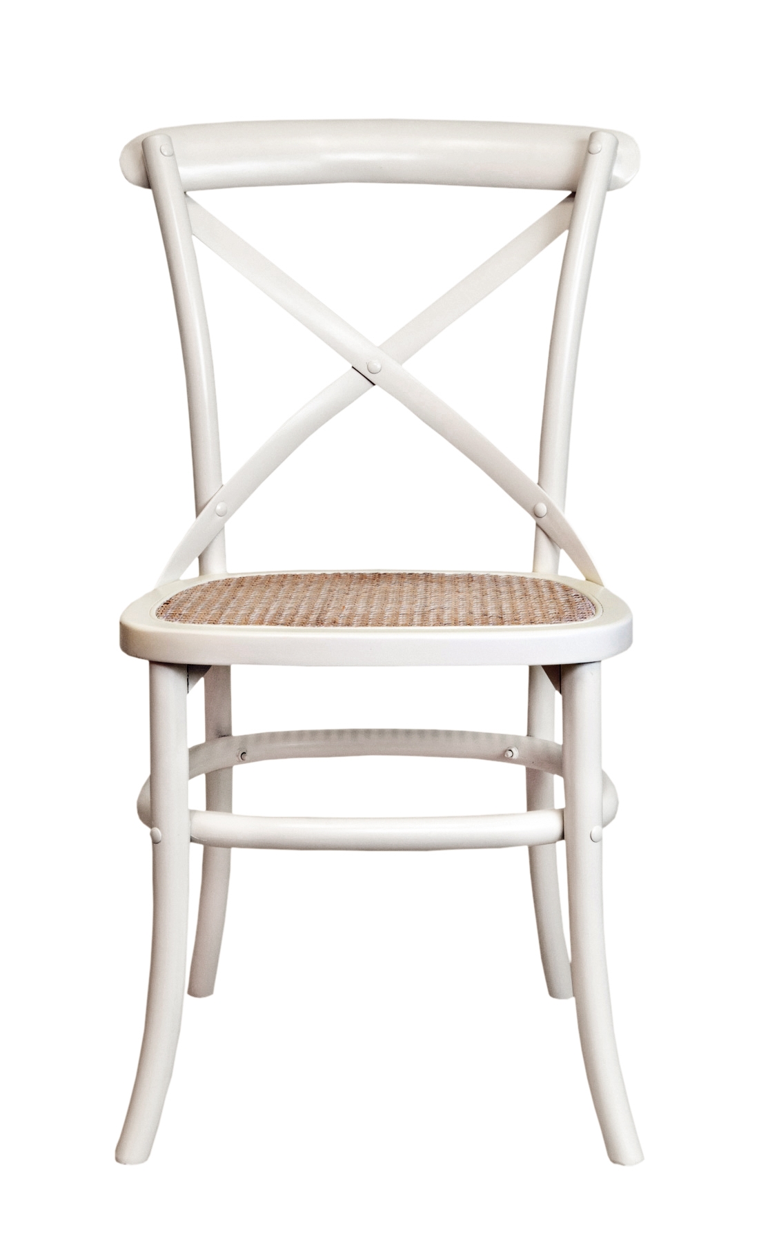 Стул ретро Cross Back White Ver.2